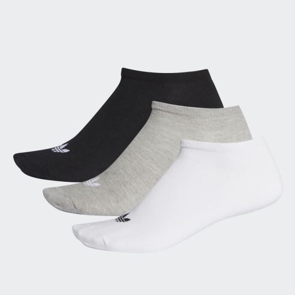 Chaussettes Adidas Trèfle Liner 3 Paires Blanc