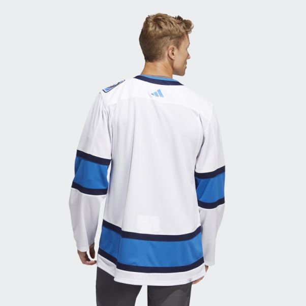 Maillot Jets Authentique Reverse Wordmark Blanc Adidas