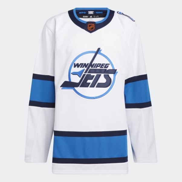 Maillot Jets Authentique Reverse Wordmark Blanc Adidas