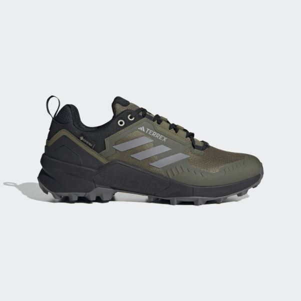 Chaussures De Randonnée Terrex Swift R3 Gore-tex Adidas Olive