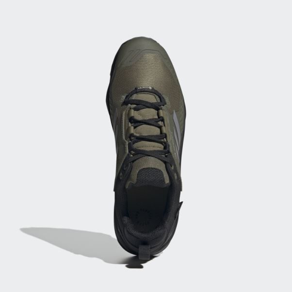 Chaussures De Randonnée Terrex Swift R3 Gore-tex Adidas Olive