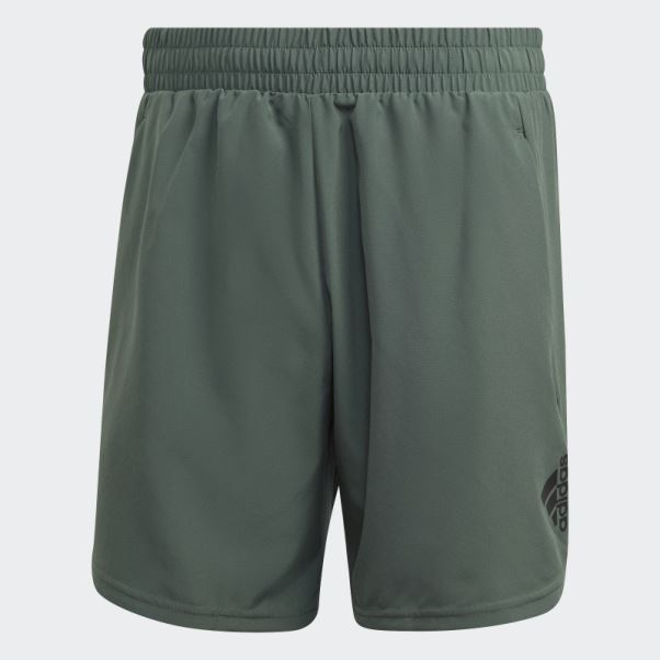 Short Adidas Aeroready Conçu Pour Le Mouvement Vert Oxyde