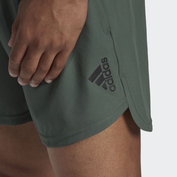 Short Adidas Aeroready Conçu Pour Le Mouvement Vert Oxyde
