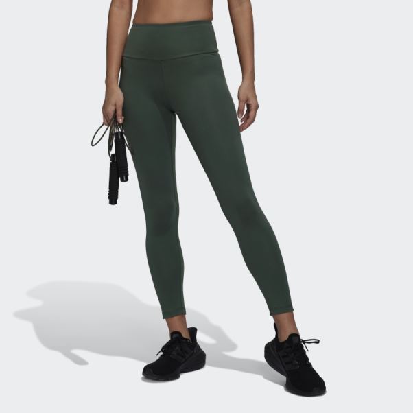 Legging Taille Haute Green Oxide Yoga Essentials Adidas