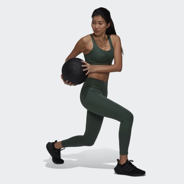 Legging Taille Haute Green Oxide Yoga Essentials Adidas