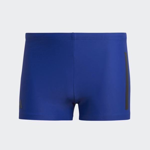 Boxer De Bain Bleu à 3 Bandes Adidas