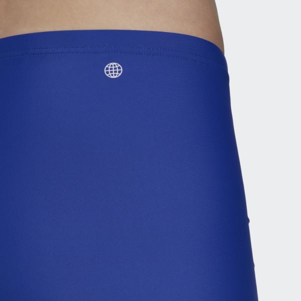 Boxer De Bain Bleu à 3 Bandes Adidas