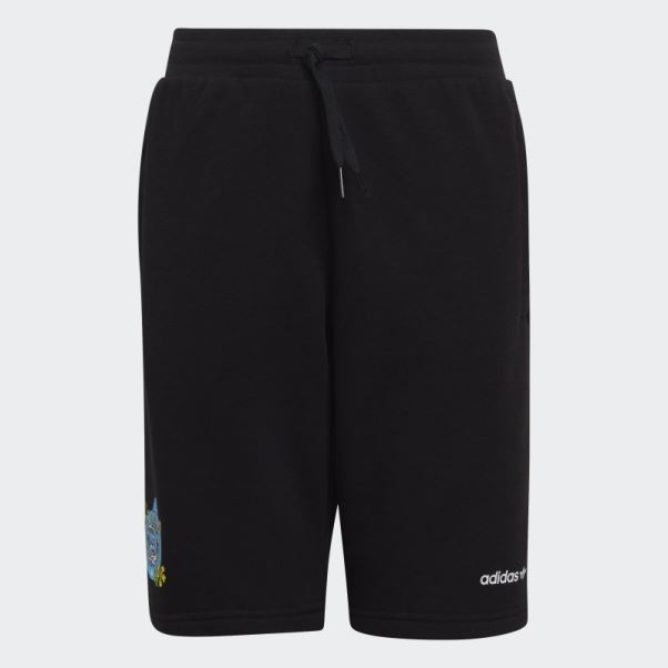 Short De Plage Stoked Graphique Noir Adidas