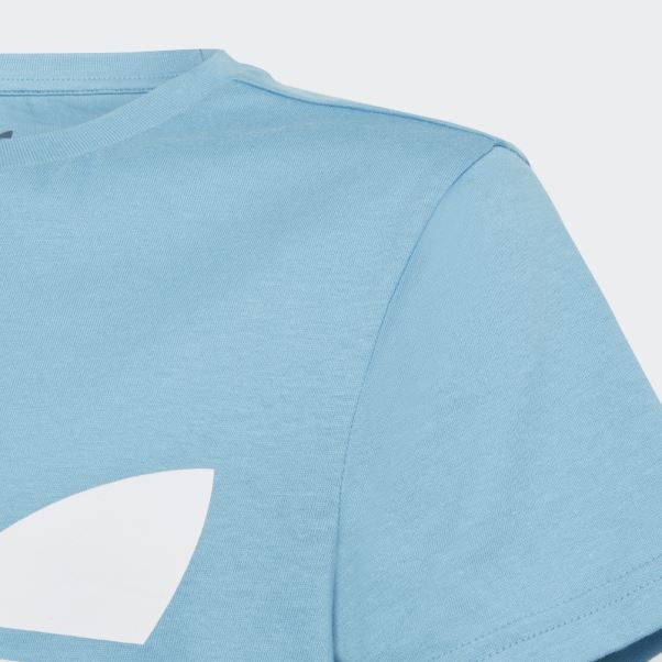 T-shirt Adidas Trèfle Bleu