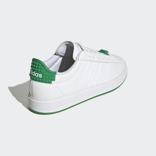 Chaussures Adidas Grand Court X Lego 2.0 Blanc