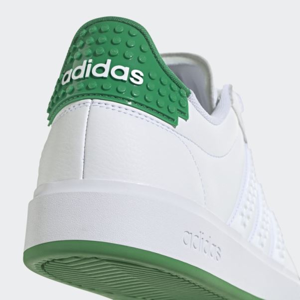 Chaussures Adidas Grand Court X Lego 2.0 Blanc