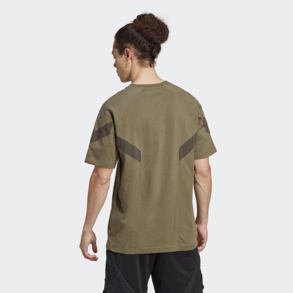 T-shirt Adidas Rekive Olive Chaud
