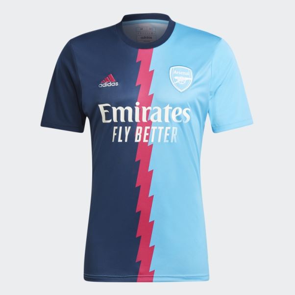 Maillot Pré-match Adidas Arsenal Bleu Marine