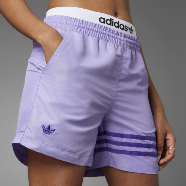 Short Adicolor Neuclassics Adidas Lilas