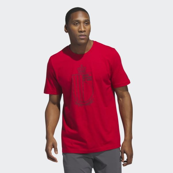 T-shirt Adidas Belgique Rouge