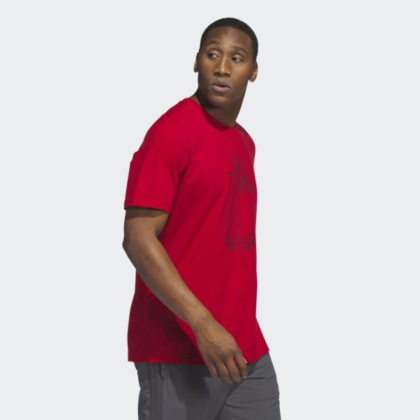 T-shirt Adidas Belgique Rouge