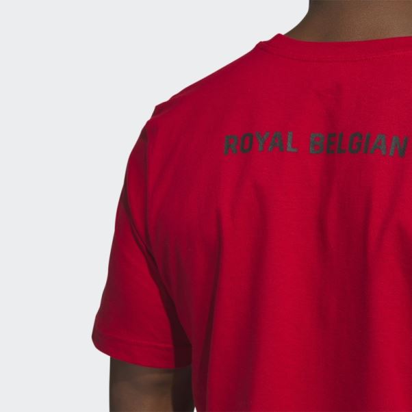 T-shirt Adidas Belgique Rouge