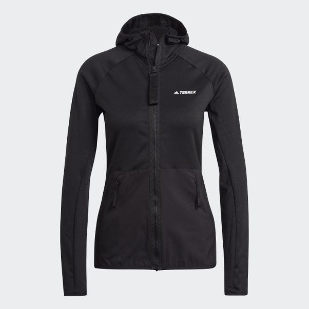 Veste De Randonnée à Capuche Terrex Tech Flooce Light Adidas Noir