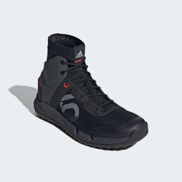 Chaussures De Vélo De Montagne Adidas Five Ten Trail Cross Mid Pro Noir