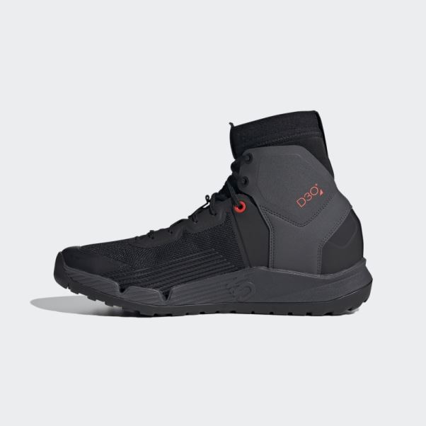 Chaussures De Vélo De Montagne Adidas Five Ten Trail Cross Mid Pro Noir
