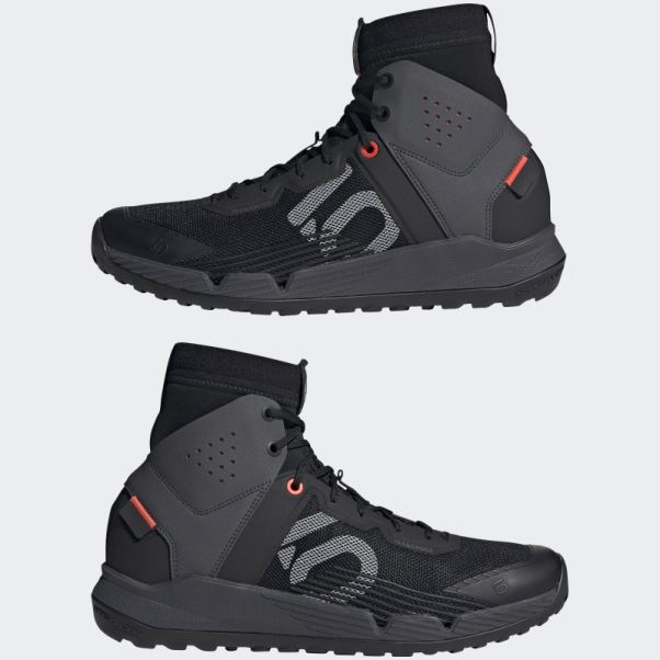 Chaussures De Vélo De Montagne Adidas Five Ten Trail Cross Mid Pro Noir