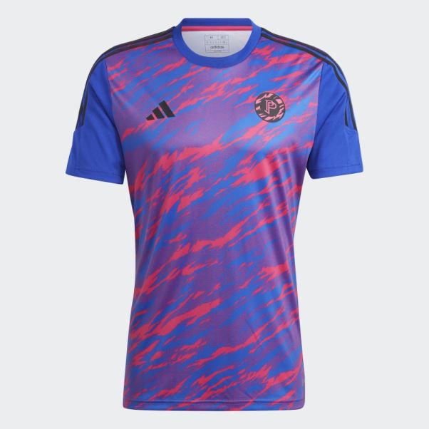 Adidas Maillot D'entrainement Pogba Bleu Fashion