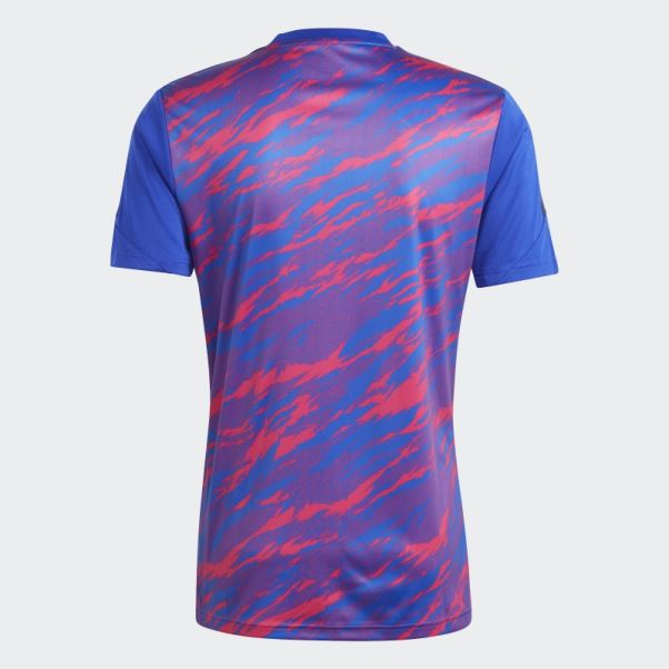 Adidas Maillot D'entrainement Pogba Bleu Fashion