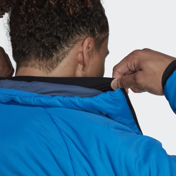 Adidas Terrex Techrock Stretch Primaloft Veste Bleu Choc