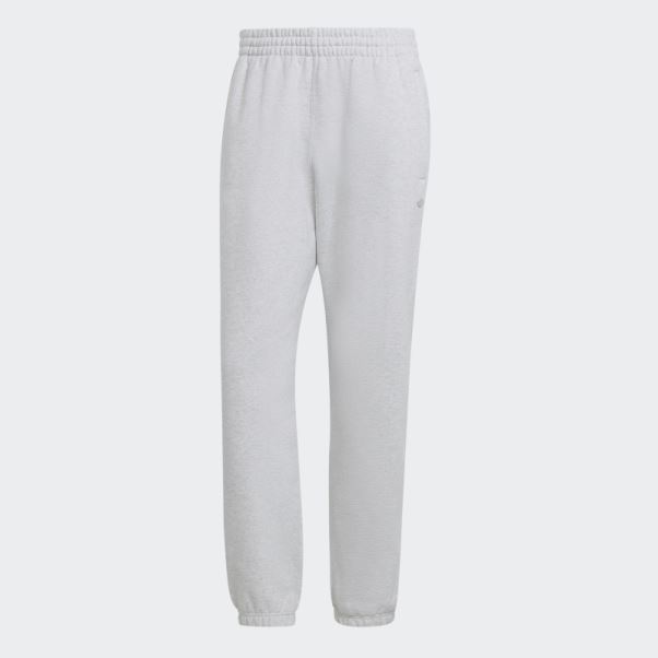 Pantalon De Survêtement Premium Essentials Gris Clair Chiné Adidas