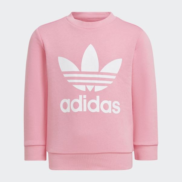 Ensemble Adidas Adicolor Crew Rose