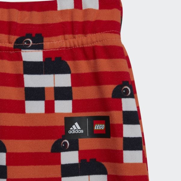 Ensemble T-shirt Et Short Adidas X Lego Play Blanc Mode