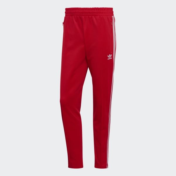 Adicolor Classics Beckenbauer Primeblue Pantalon De Survêtement Rouge Adidas