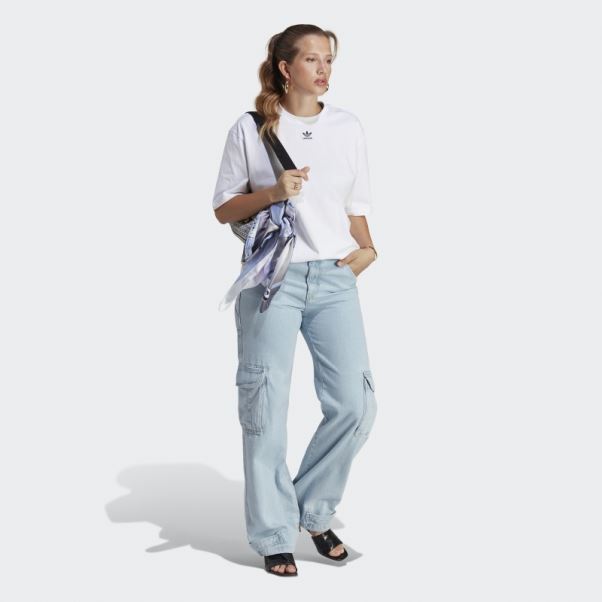 Tee Shirt Adidas Adicolor Essentials Blanc