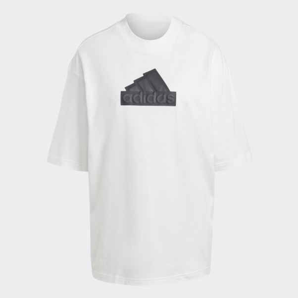 Future Icons Badge Of Sport T-shirt Boyfriend Blanc Adidas