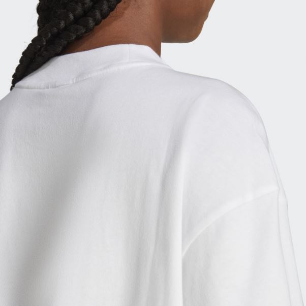 Future Icons Badge Of Sport T-shirt Boyfriend Blanc Adidas