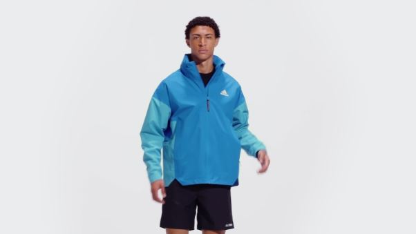 Veste Traveer Rain.rdy Shock Blue (neutre) Adidas