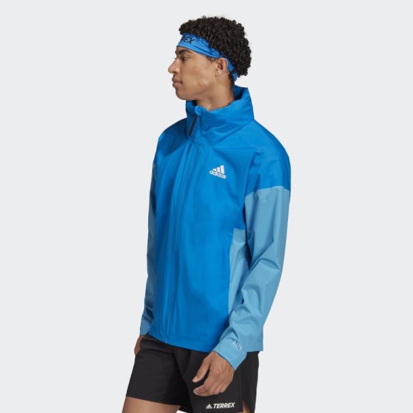 Veste Traveer Rain.rdy Shock Blue (neutre) Adidas