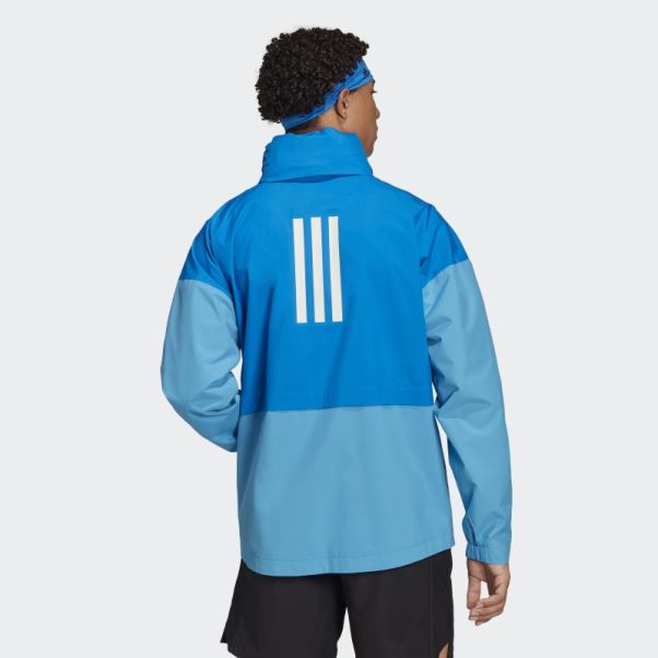 Veste Traveer Rain.rdy Shock Blue (neutre) Adidas