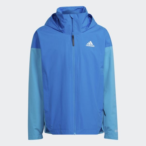 Veste Traveer Rain.rdy Shock Blue (neutre) Adidas