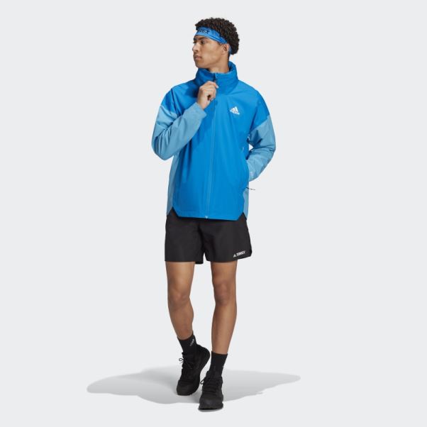 Veste Traveer Rain.rdy Shock Blue (neutre) Adidas