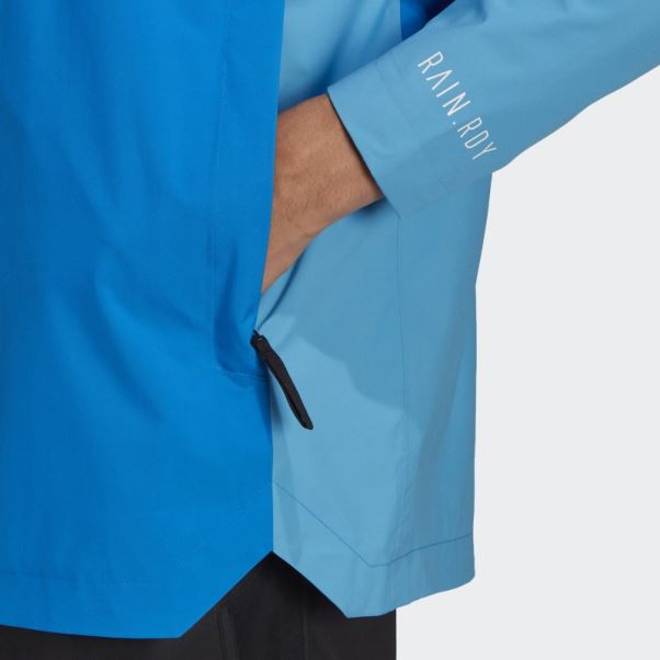 Veste Traveer Rain.rdy Shock Blue (neutre) Adidas