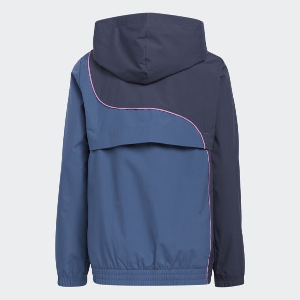 Veste Adidas Bleu Marine Big Kids Trae Young