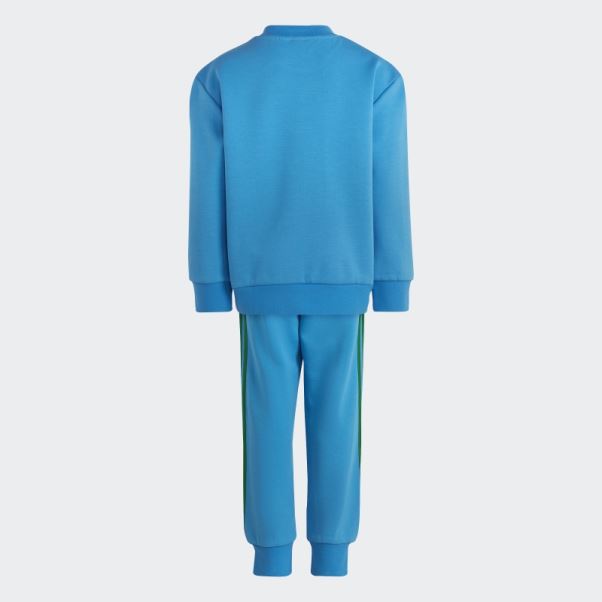 Ensemble Sweat Et Pantalon Adidas X Classic Lego Crew Bleu