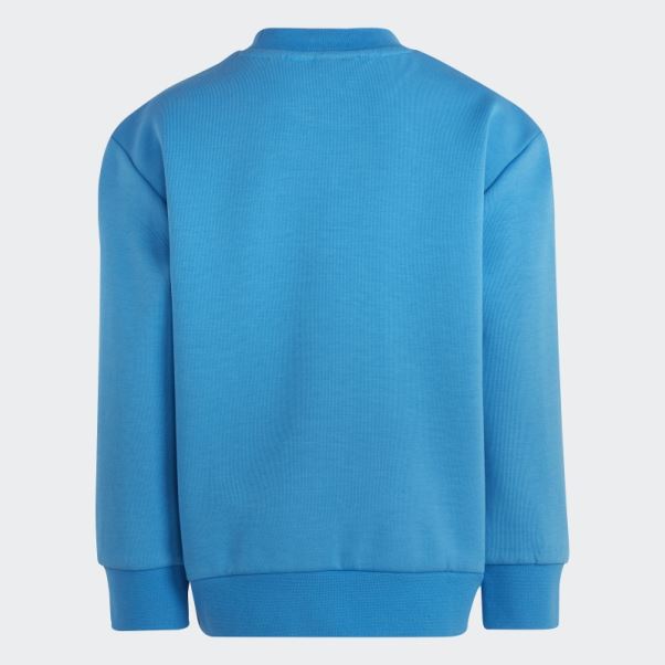 Ensemble Sweat Et Pantalon Adidas X Classic Lego Crew Bleu