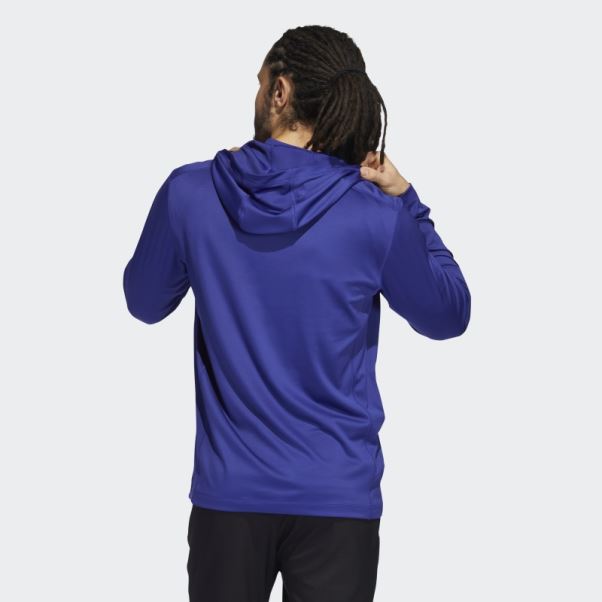 Sweat à Capuche Adidas Indigo Primegreen