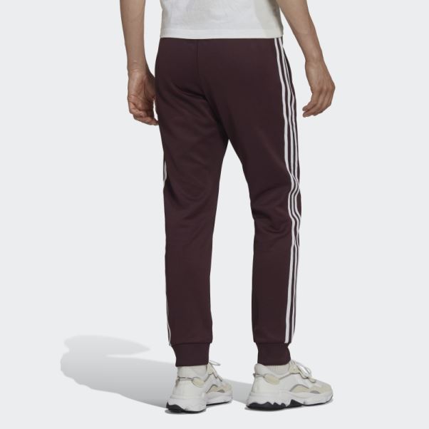 Adicolor Classics Primeblue Sst Pantalon De Survêtement Bordeaux Adidas