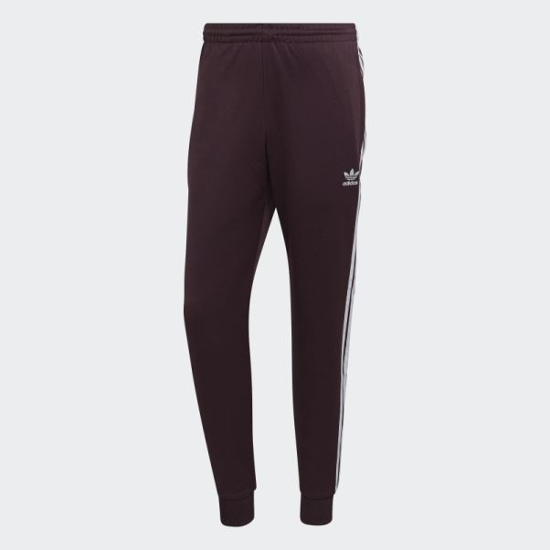 Adicolor Classics Primeblue Sst Pantalon De Survêtement Bordeaux Adidas