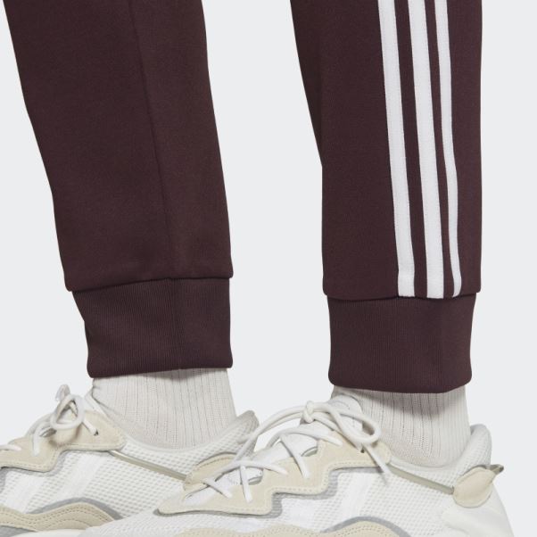 Adicolor Classics Primeblue Sst Pantalon De Survêtement Bordeaux Adidas