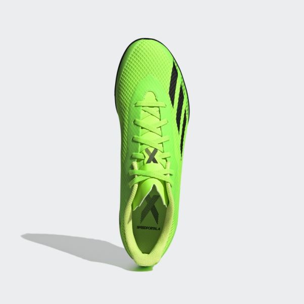 Chaussures X Speedportal.4 Turf Vert Adidas