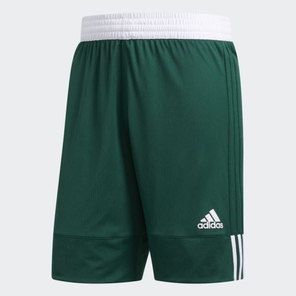 Short Réversible 3g Speed Adidas Vert Foncé